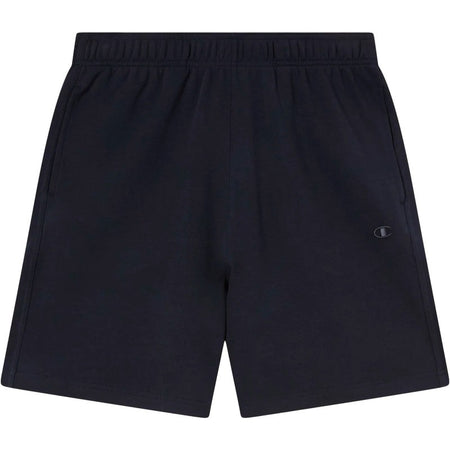 Champion Pantaloncini Uomo Tuta Leggeri in Cotone e Poliestere Spring Poly Terry 280 g Nero