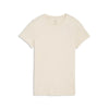 Puma T-Shirt Uomo Essentials Elevated in Cotone Riciclato – Maglietta Girocollo Regular Fit Manica Corta Alpine Snow