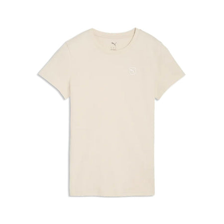 Puma T-Shirt Uomo Essentials Elevated in Cotone Riciclato – Maglietta Girocollo Regular Fit Manica Corta Alpine Snow