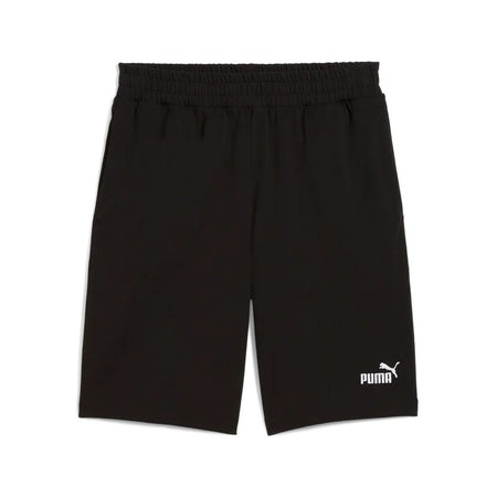 Puma Pantaloncini Uomo Essentials N.1 Logo 10" in Cotone – Shorts Sportivi Regular Fit al Ginocchio con Tasche PUMA Black