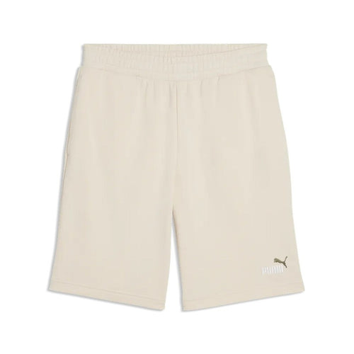 Puma Pantaloncini Uomo in Cotone Tasche Laterali, Bermuda Estivi Casual e Sport Alpine Snow-white