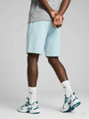 Puma Pantaloncini Uomo in Cotone Tasche Laterali, Bermuda Estivi Casual e Sport Fresh Water
