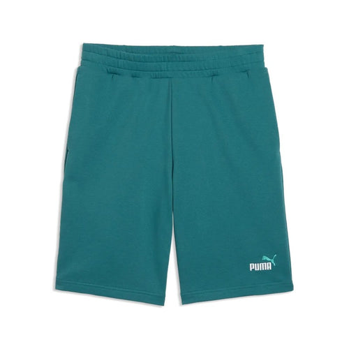 Puma Pantaloncini Uomo in Cotone Tasche Laterali, Bermuda Estivi Casual e Sport Emerald Ice