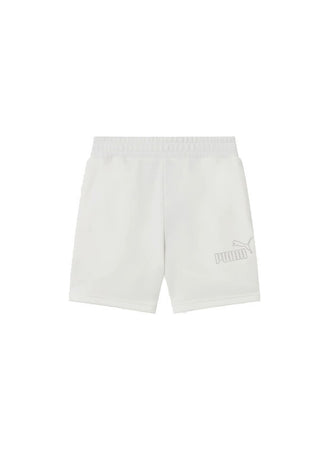 Puma Shorts Donna Vita Alta con Strass – Cotone, Vestibilità Regolare, Comfort e Stile Puma White