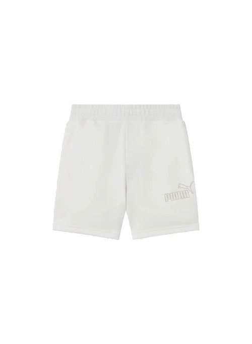 Puma Shorts Donna Vita Alta con Strass – Cotone, Vestibilità Regolare, Comfort e Stile Puma White