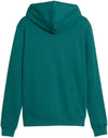 Puma Felpa Uomo con Cappuccio – Regular Fit, Tasca Marsupio, Logo Ricamato Emerald Ice
