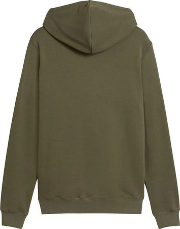 Puma Felpa Uomo con Cappuccio – Regular Fit, Tasca Marsupio, Logo Ricamato Loden Green