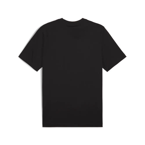Puma T-Shirt Uomo in Cotone con Logo Ricamato – Maglietta Girocollo Regular Fit Casual Beige
