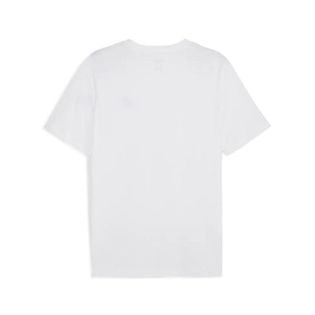 Puma T-Shirt Uomo in Cotone con Logo Ricamato – Maglietta Girocollo Regular Fit Casual Beige