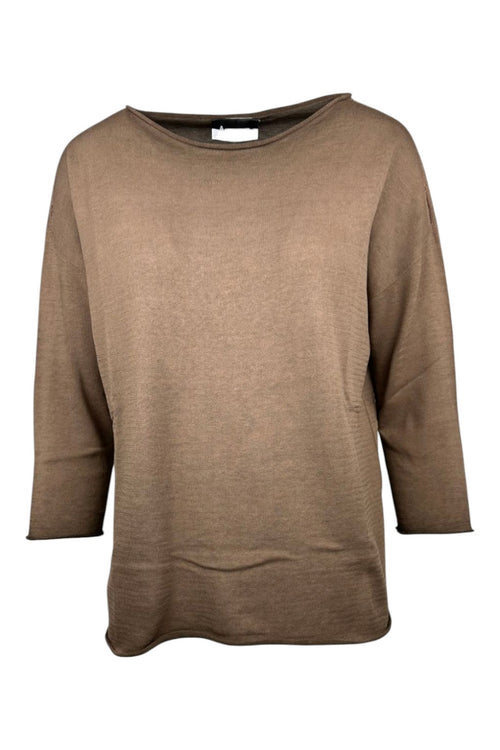 AROVESCIO Maglie Marrone da donna