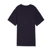 Puma T-Shirt Bambino Classics Grafica in Cotone Manica Corta Casual Regular Fit Blu