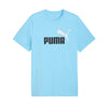 T-shirt Uomo PUMA Essentials 2 Colour N.1 Logo Vibrant Blue