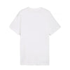 T-shirt Uomo PUMA Essentials 2 Colour N.1 Logo PUMA White-red