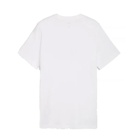 T-shirt Uomo PUMA Essentials 2 Colour N.1 Logo PUMA White-red