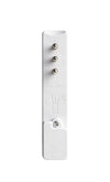 Spina Italiana Ultrapiatta 2P+T 10A Bianco