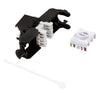 Frutto Keystone RJ45 Cat.6A UTP AWG23-26, 16.8mm
