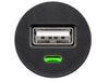 Caricatore Compatto da Auto 1 porta USB con uscita 1A Nero