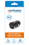 Mini caricabatteria da auto Power Delivery 30W