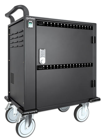 Carrello Stazione di Ricarica USB-C&trade 576W per 32 Smartphone e Tablet fino a 12''