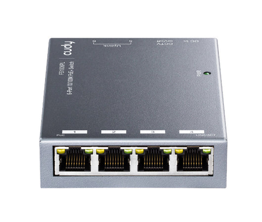 Switch PoE+ a 6 porte 10/100M, FS1006PL