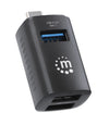 Hub USB-C&trade 3.2 Gen1 a 3 porte USB-A Compatto Nero