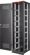 Armadio Rack 19'' 600x600 47U per Batterie Fotovoltaico Nero