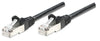 Cavo di rete Patch in Rame Schermato Cat. 5e Nero F/UTP 15 m