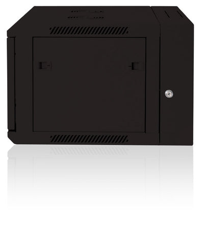 Armadio Rack 19'' a muro 9 unit&agrave due sezioni Nero