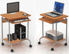 Scrivania Mobile ''Compact'' per Computer Ripiano Tastiera Scorrevole