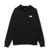 THE NORTH FACE Felpa Cappuccio Uomo Raglan Redbox Hoodie Black/white da uomo