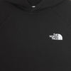 THE NORTH FACE Felpa Cappuccio Uomo Raglan Redbox Hoodie Black/white da uomo