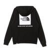THE NORTH FACE Felpa Cappuccio Uomo Raglan Redbox Hoodie Black/white da uomo