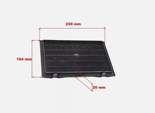 Filtri cappa in carbone Elica 30301014