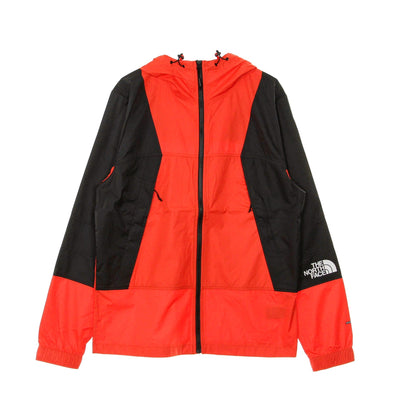 THE NORTH FACE Giacca a Vento Uomo Mountain Light Windshell Jkt Fiery Red/black da uomo