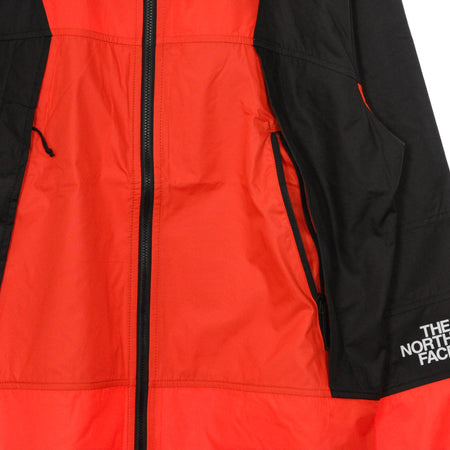 THE NORTH FACE Giacca a Vento Uomo Mountain Light Windshell Jkt Fiery Red/black da uomo