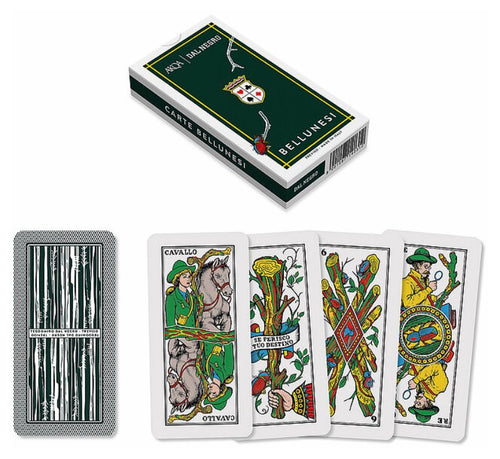 Le Bellunesi Akqa Dal Negro carte da gioco
