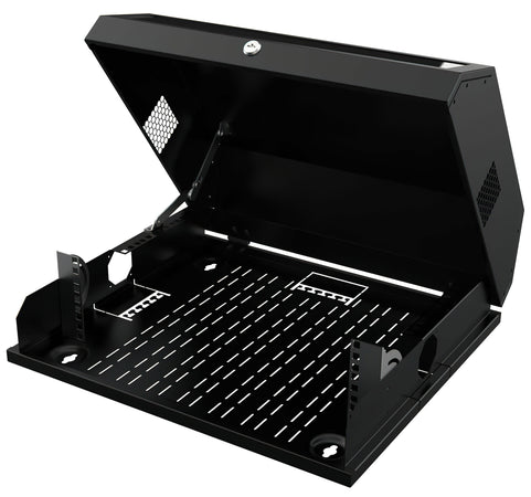 Armadio a muro 19'' Flat 9 Unit&agrave Nero