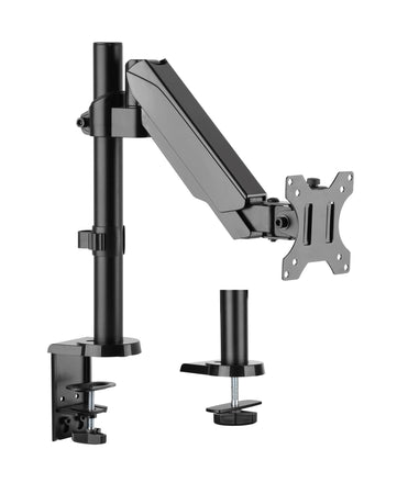 Supporto da Scrivania per Monitor 17-32'' con Molla a Gas Estensione 306 mm