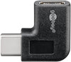Convertitore Adattatore USB-C&trade Maschio / USB-C&trade Femmina Angolato