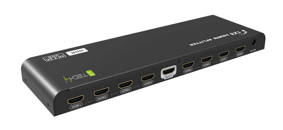 Splitter HDMI2.0 4K 8vie HDR/EDID