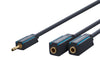 Cavo Sdoppiatore Stereo Jack 3.5 mm 10 cm Alta Qualità