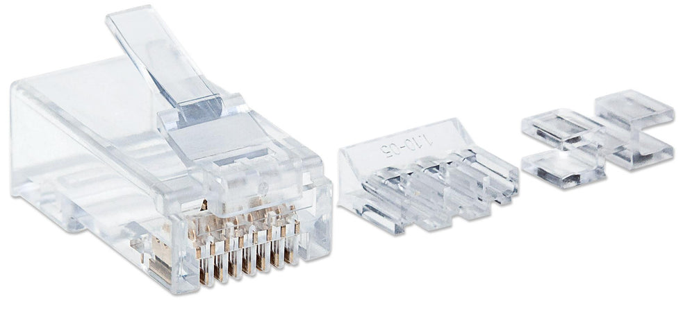 Confezione da 80 Plug Modulari Cat.6A RJ45 UTP