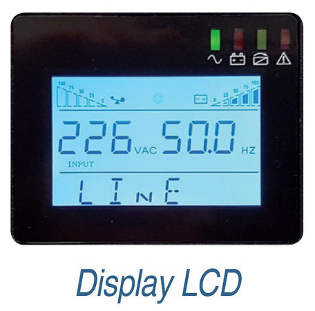 Gruppo di Continuit&agrave UPS 3000VA 2400W Line Interactive Onda Sinusoidale