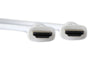 Cavo High Speed HDMI&trade con Ethernet 3 metri Bianco