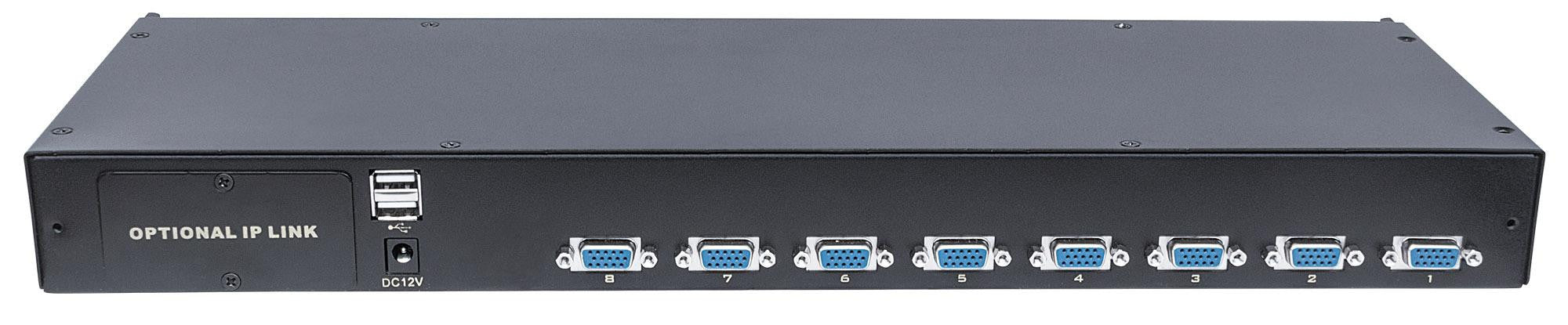 KVM Switch Modulare 8 porte VGA