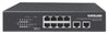 Switch Ethernet Gigabit 8 Porte PoE+ con 2 porte RJ45 Gigabit Uplink