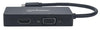 Convertitore Audio Video USB-C&trade 3-in-1 Multiporta HDMI DVI VGA