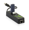 Adattatore Convertitore USB-C&trade Ethernet Gigabit con Hub 3 porte USB-A 3.0