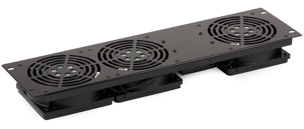 Gruppo di 3 Ventole a Soffitto per Rack 19'' per Audio Video