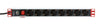 Multipresa 8 Posti da Rack 19'' Spina Schuko Angolata 1U